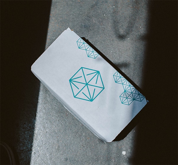 The top of the screen-printed Variety Series box.