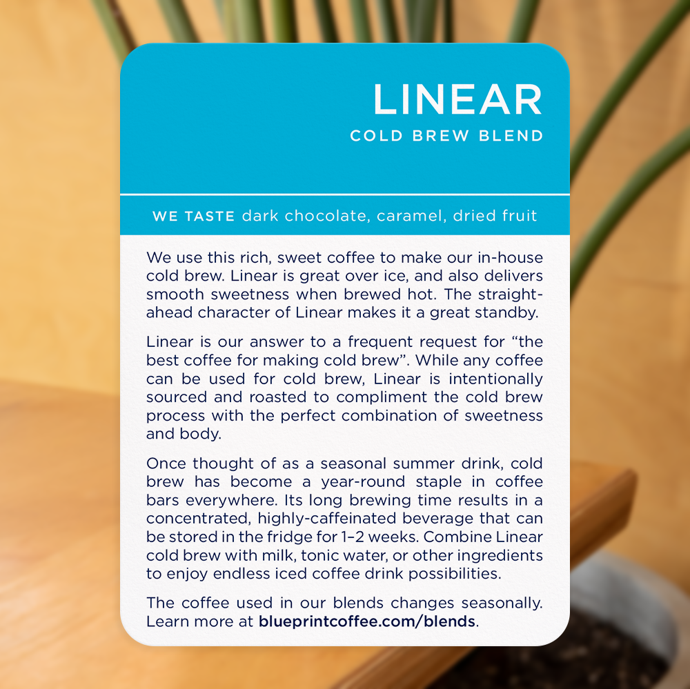 Linear (Cold Brew & Filter Blend) - Image 2